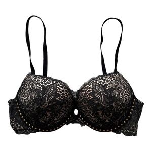 Victoria Secret Very Sexy Lace Bra Studded black 32DD